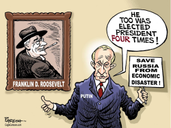 PUTIN AND ROOSEVELT by Paresh Nath