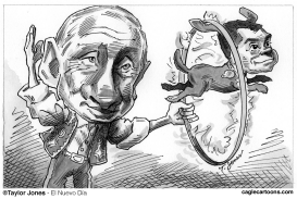 PUTIN AND POOCH DMITRI by Taylor Jones