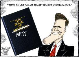 MITT ROMNEY by Bob Englehart