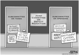 DEFICIT REDUCTION SUBCOMMITTEES by RJ Matson