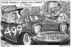 RAUL CASTRO - VENDEDOR DE CARROS by Taylor Jones