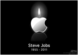 STEVE JOBS 1955-2011 by RJ Matson