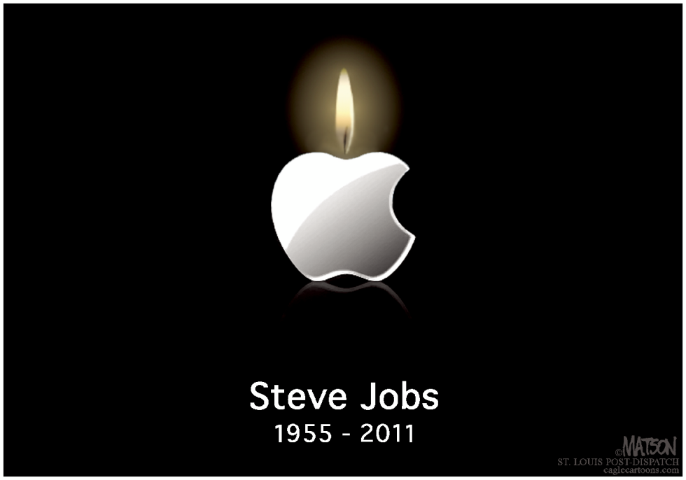  STEVE JOBS 1955-2011  by RJ Matson