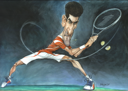 NOVAK DJOKOVIC by Petar Pismestrovic