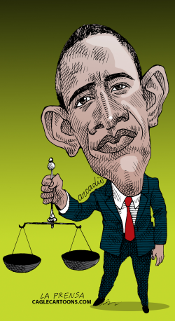 PRESIDENTE BARAK OBAMA B by Arcadio Esquivel