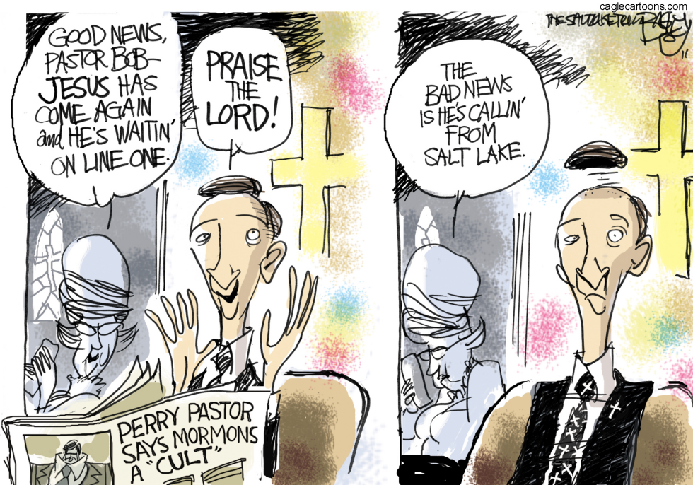  ANSWERING THE LORDS CALL by Pat Bagley