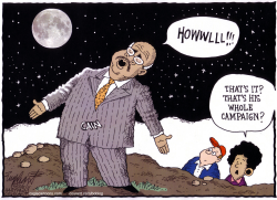 HERMAN CAIN by Bob Englehart