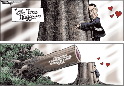 THE TREE HUGGER by Bill Day