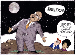 HERMAN CAIN  by Bob Englehart