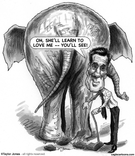 MITT ROMNEY CLEANS UP by Taylor Jones