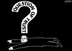 BERLUSCONI, QUESTION OF TRUST by Rainer Hachfeld