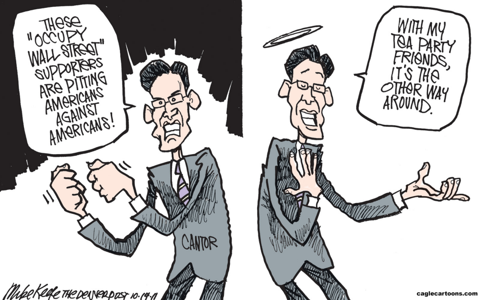  CANTOR VERSUS MOBS by Mike Keefe