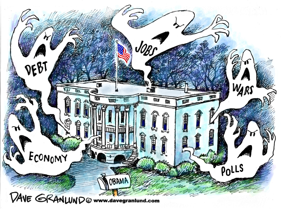  HAUNTED WHITE HOUSE by Dave Granlund