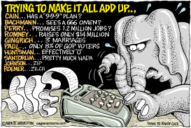 GOP NUMBER CRUNCHING by Wolverton