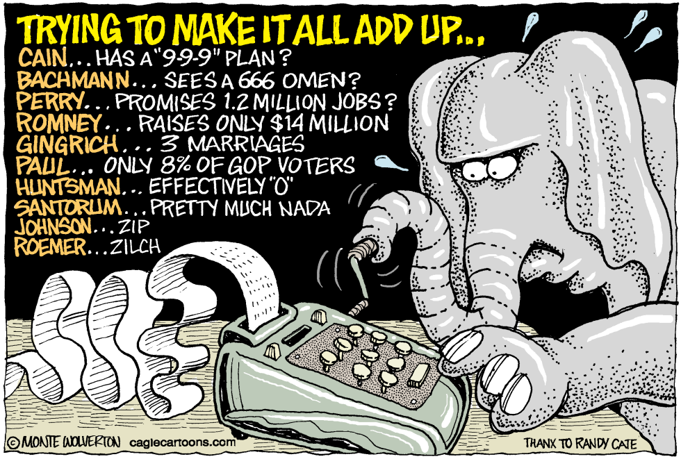  GOP NUMBER CRUNCHING by Wolverton