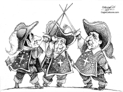 EU MUSKETEERS by Petar Pismestrovic