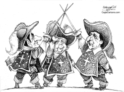 EU MUSKETEERS by Petar Pismestrovic