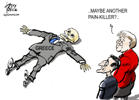 PAIN KILLER GREECE by Tom Janssen