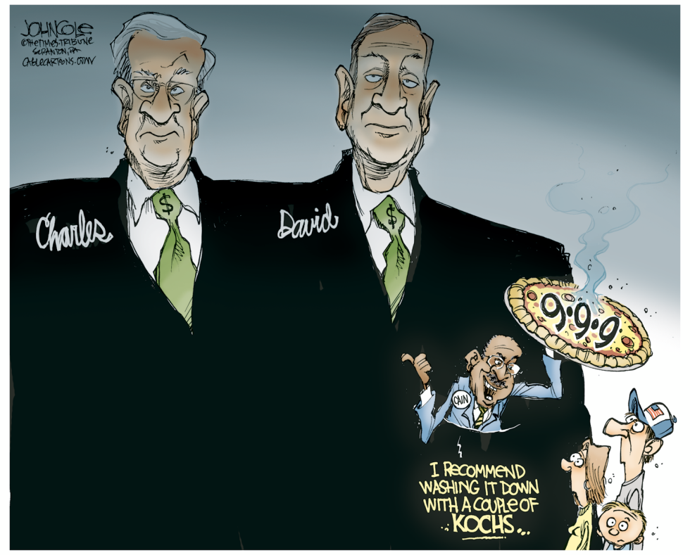  CAIN AND THE KOCHS by John Cole