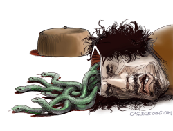 KADDAFI DEAD by Riber Hansson