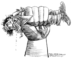 GADHAFI MUERTO by Daryl Cagle