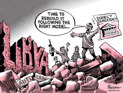 REBUILDING LIBYA by Paresh Nath