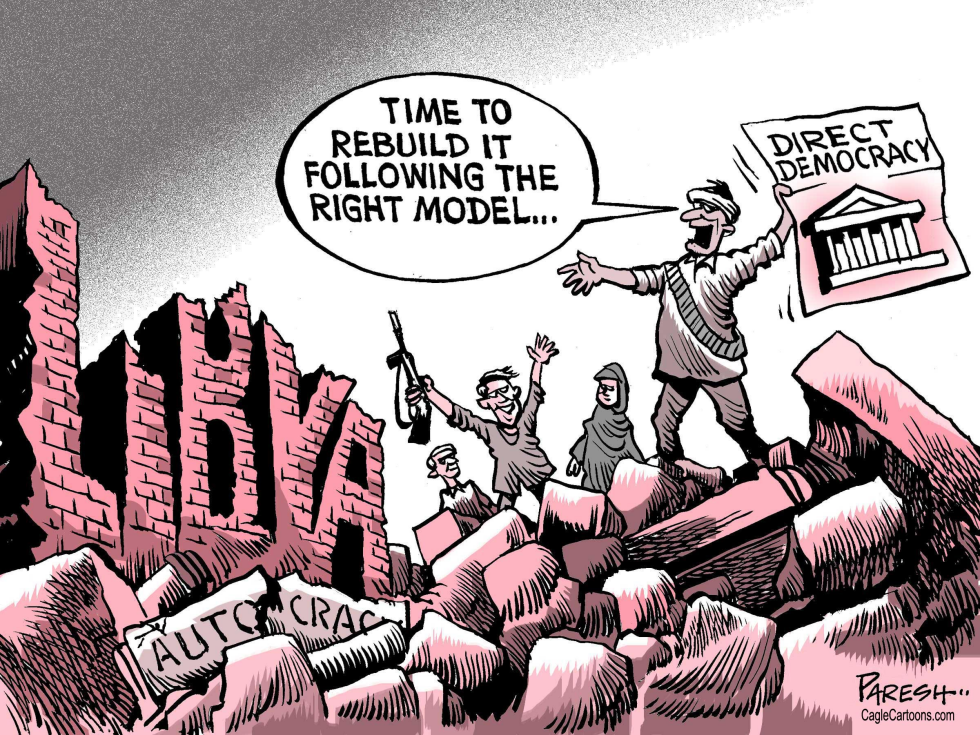  REBUILDING LIBYA by Paresh Nath