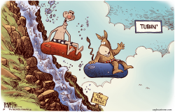 OBAMA POLLS by Rick McKee