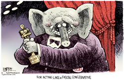 FISCAL CONSERVATIVE by Rick McKee