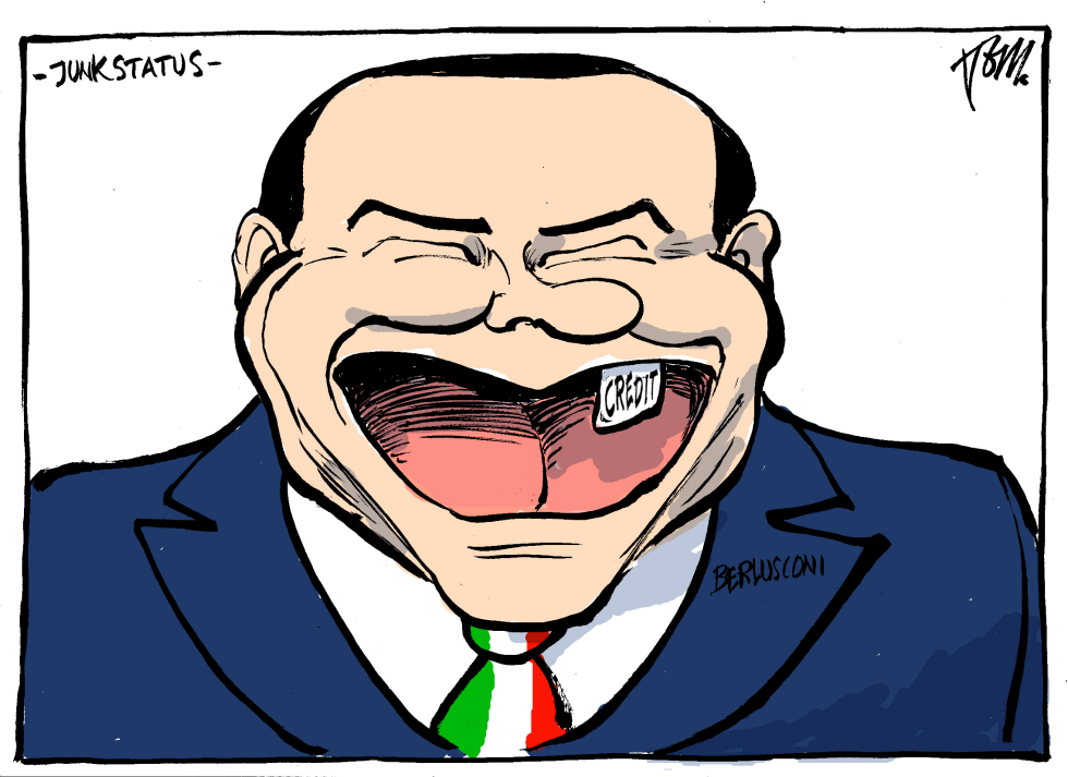  CREDIT BERLUSCONI by Tom Janssen