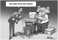 JOBS BILL SHREDDER by RJ Matson